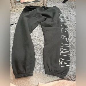 🌟PINK Victoria's Secret Black Joggers